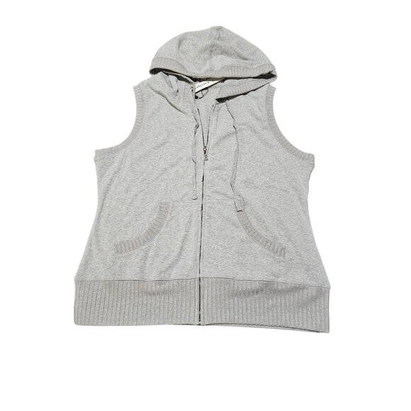 J. Corrine Women's Gray Hoodie Jacket Zipper Size XXL - Picture 3 of 7